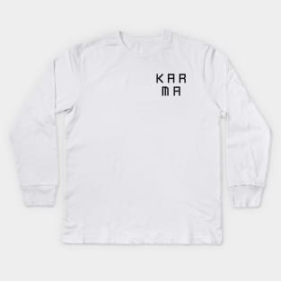 Karma akabane w/ Back Design v1 Kids Long Sleeve T-Shirt